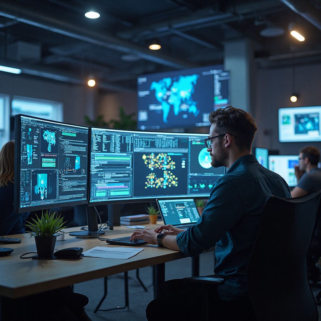 Ufficio AI Future - Area di lavoro collaborativo